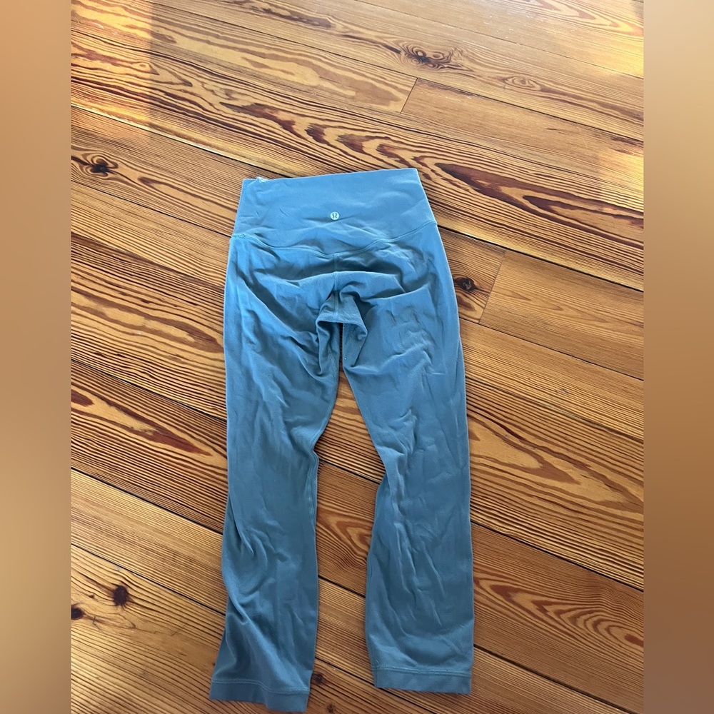 Lululemon align leggings in grayish blue 23 inch size 4